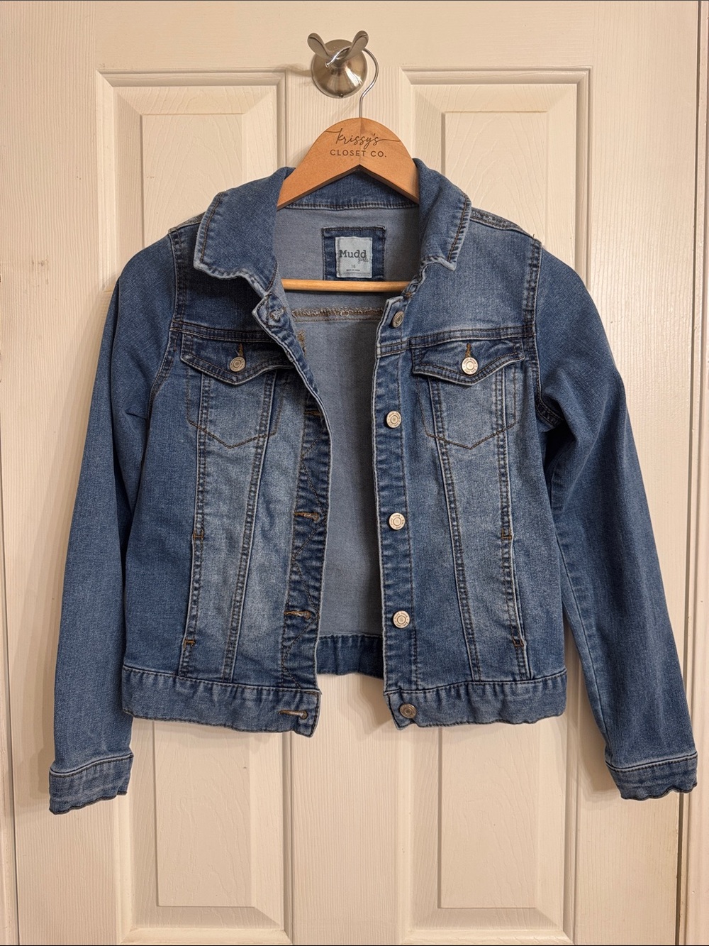 Mudd Kids Blue Denim Jean Jacket